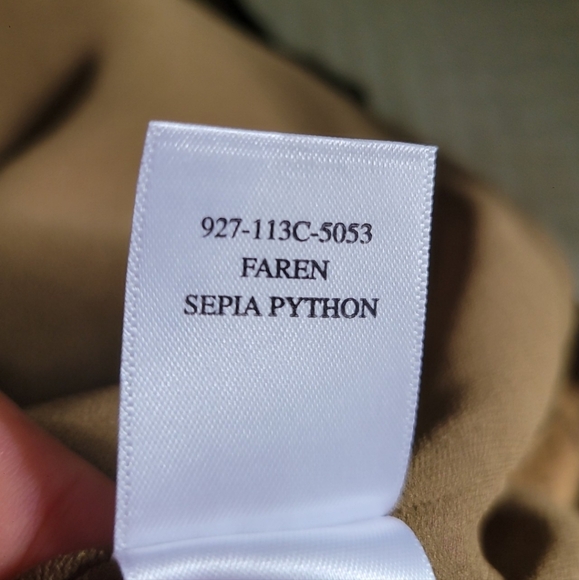 Rails Faren Dress In Sepia Python Sz M NWT Preppy Mobwife Event Going Out - Picture 9 of 11